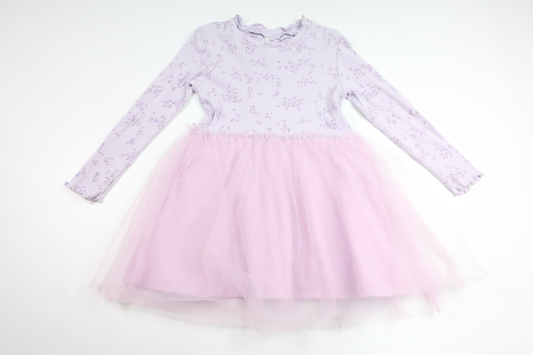 Tyllklänning från Lindex - Storlek 98 - Lila