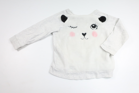 Pyjamas tröja från H&M - Storlek 98/104 - Grå