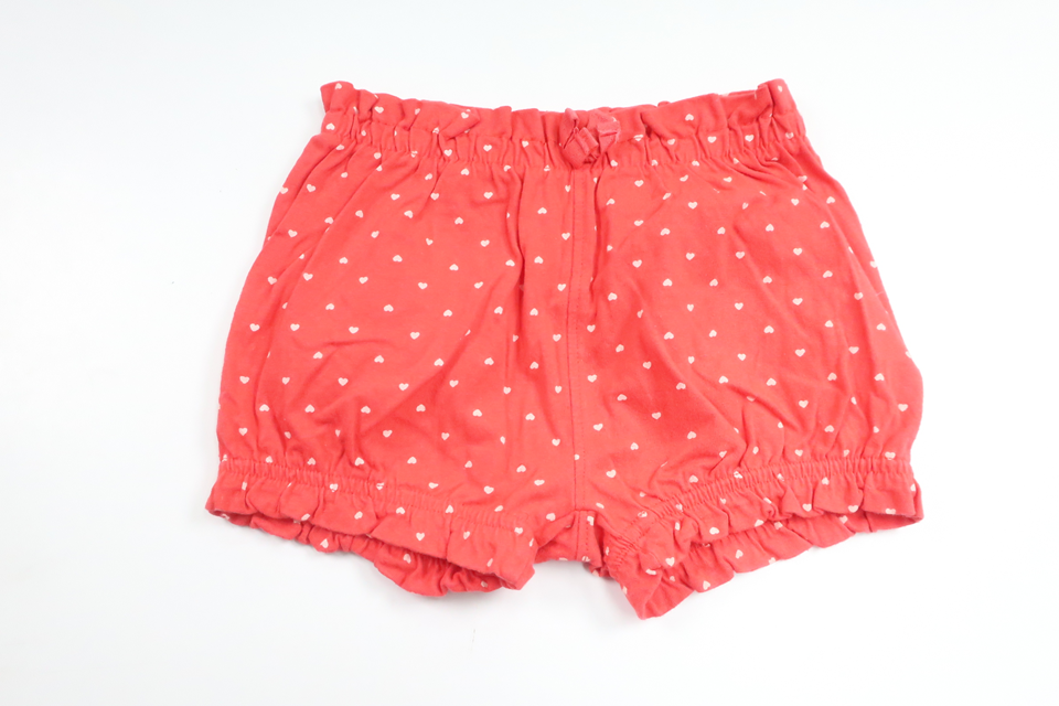 Prickiga shorts från Blu Kids - Storlek 80 - Röd