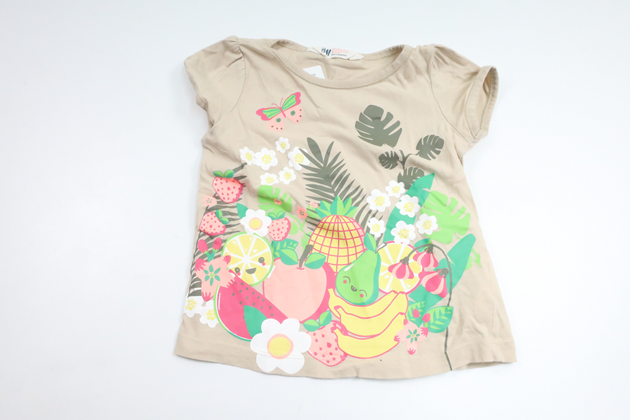 T-shirt från H&M - Storlek 98/104 - Beige