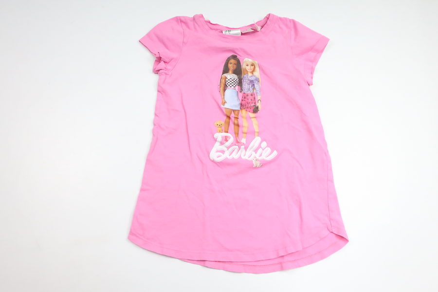 Nattlinne "Barbie" från H&M - Storlek 98/104 - Rosa