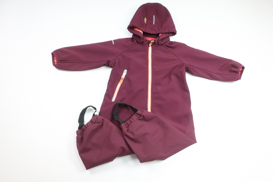 Softshelloverall från Reima - Storlek 80 - Lila