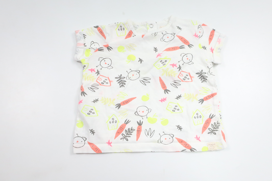 T-shirt från Mango Kids - Storlek 62 - Vit