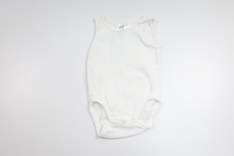 Linnebody från H&M - Storlek 62 - Vit