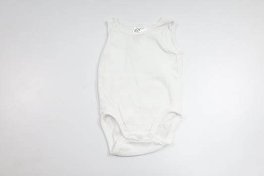 Linnebody från H&M - Storlek 62 - Vit