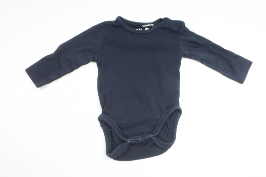 Body från H&M - Storlek 62 - Marinblå