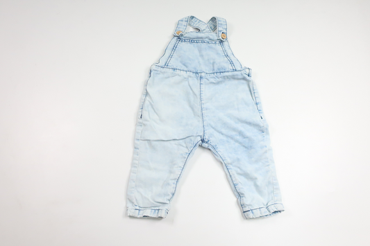 Hängselbyxor från Mango Kids - Storlek 62 - Denim