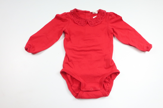 Body från H&M - Storlek 80 - Röd