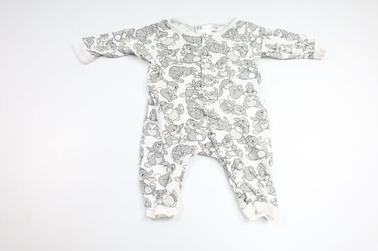 Pyjamas med Stampe från H&M - Storlek 62 - Vit