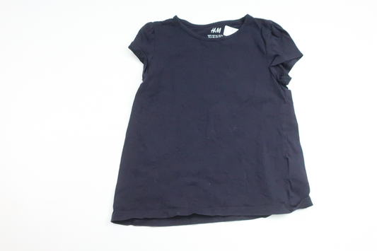 T-shirt från H&M - Storlek 110/116 - Marinblå
