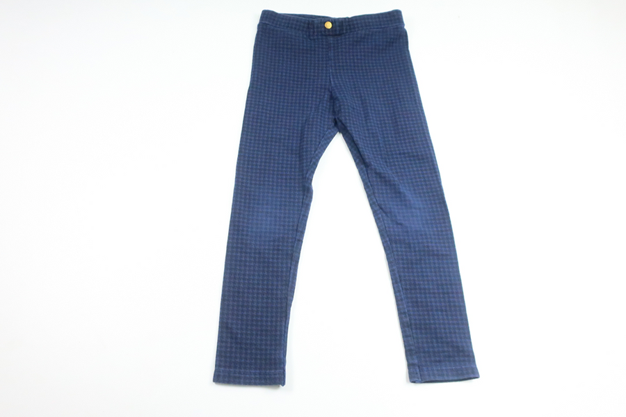 Rutiga byxor från H&M - Storlek 116 - Marinblå