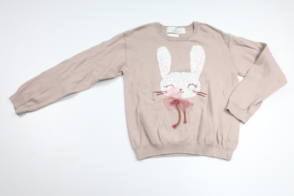Stickad tröja från H&M - Storlek 110/116 - Beige