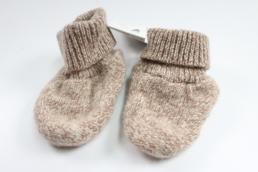 Tossor i 70% ull från Lindex - Storlek 62/68 - Beige