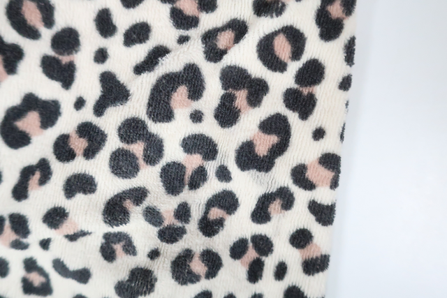Pyjamas byxor i fleece från H&M - Storlek 98/104 - Benvit