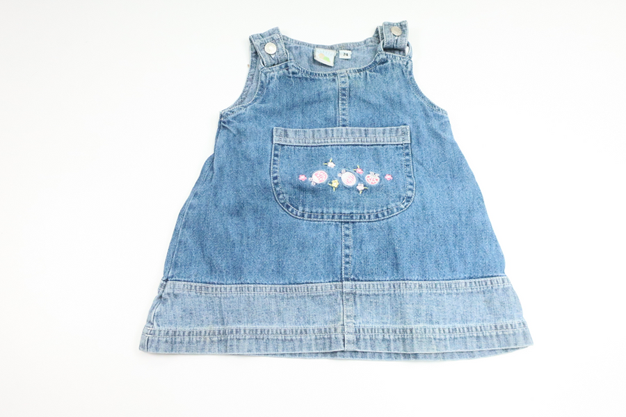 Klänning i denim från Lindex - Storlek 74 - Denim