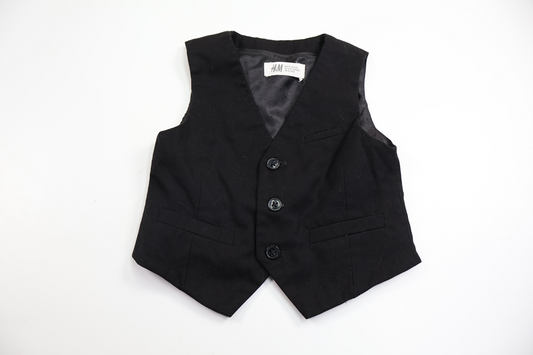 Väst från H&M - Storlek 92 - Svart
