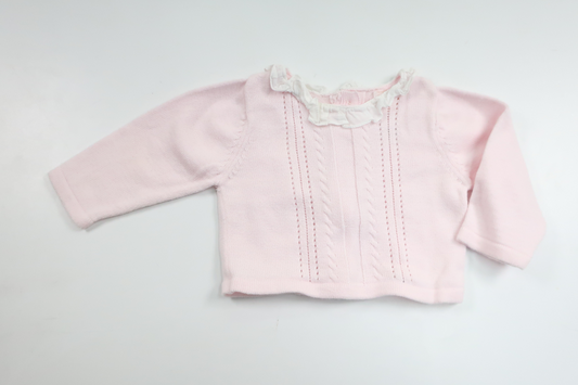 Stickad tröja från Gocco - Storlek 56 - Rosa