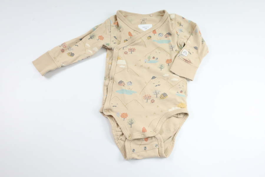 Omlottbody från Lindex - Storlek 62 - Gul