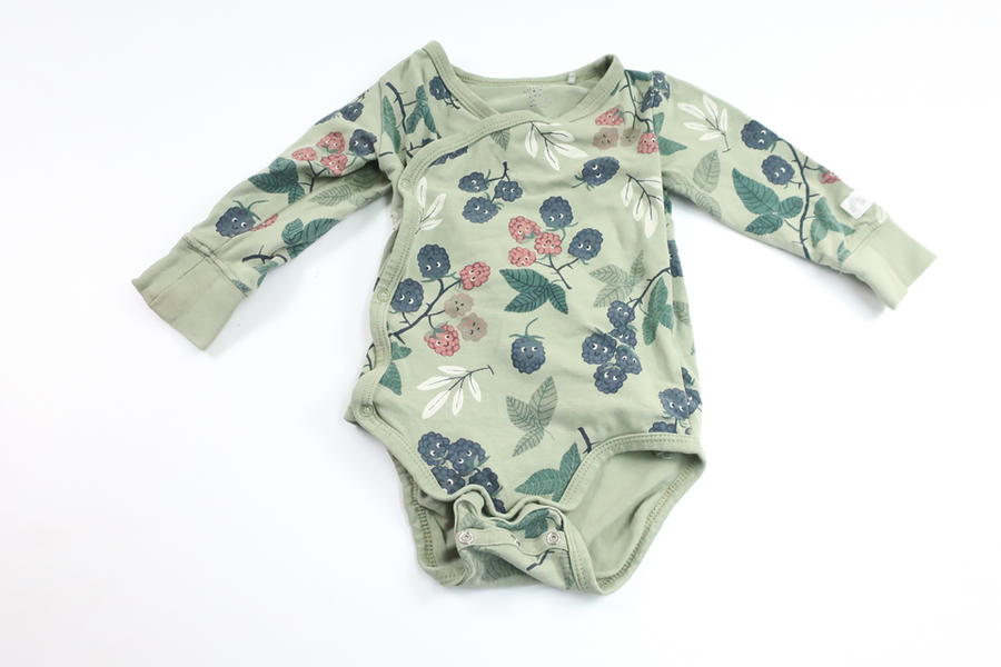 Omlottbody från Lindex - Storlek 62 - Grön