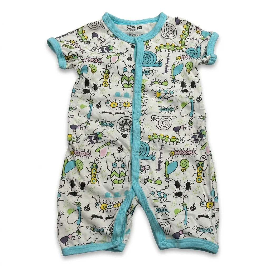 Mönstrad jumpsuit från Lindex - Storlek 50 - Vit