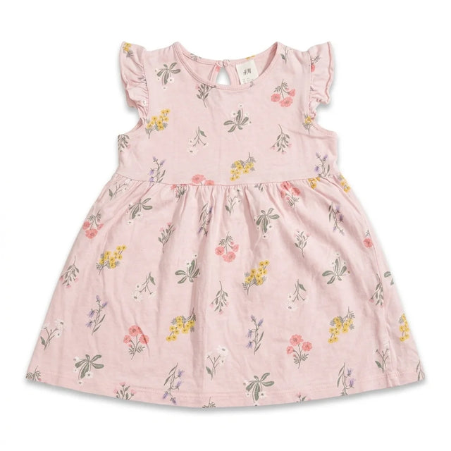 Blommig klänning från H&M - Storlek 86 - Rosa