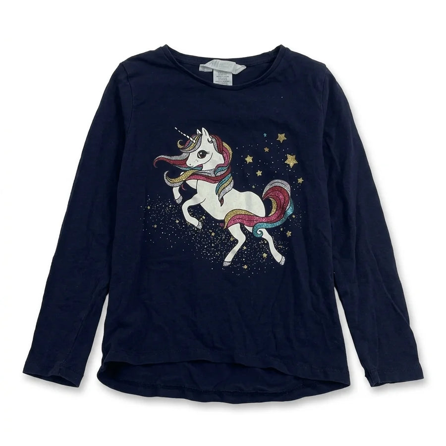 Tröja från H&M - Storlek 110/116 - Marinblå