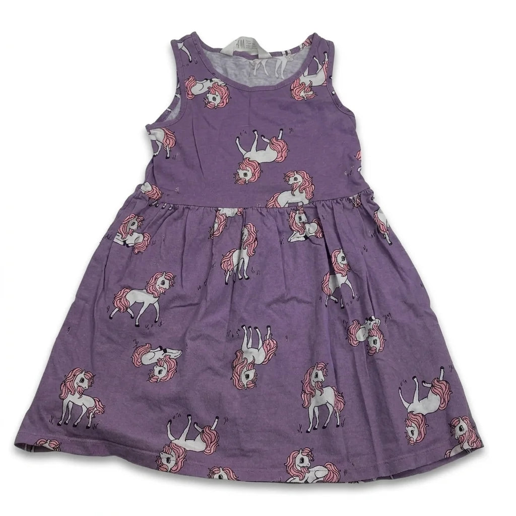 Klänning från H&M - Storlek 98/104 - Lila