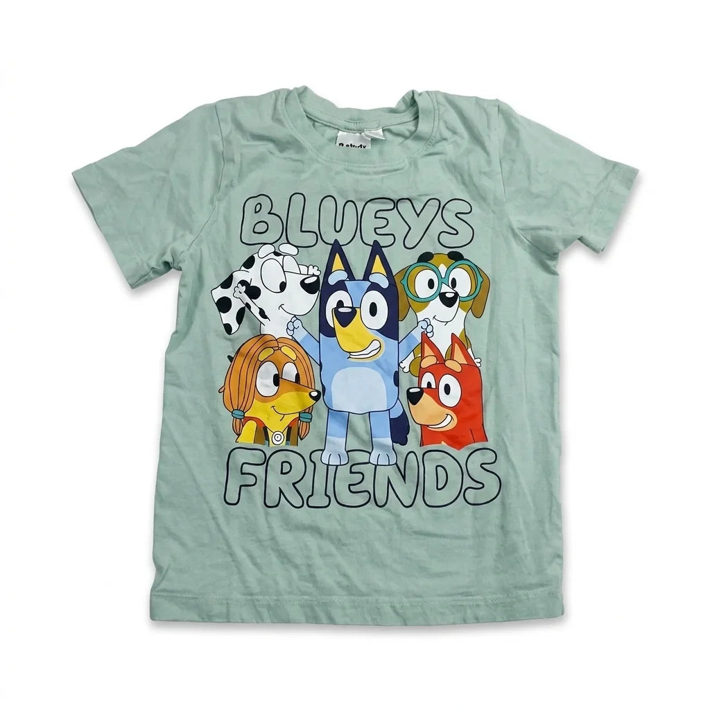 Mönstrad t-shirt från Kappahl - Storlek 110/116 - Grön