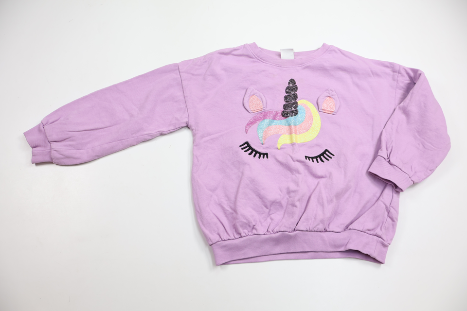 Sweatshirt från Lindex - Storlek 116 - Lila