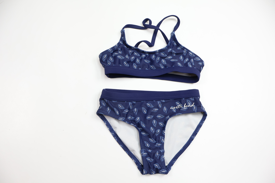 Tvådelad bikini från Okänt - Storlek 98/104 - Marinblå